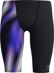 Męskie Bokserki Kąpielowe Ml One-leg Printed Jammer Am black triangle print rozmiar 36