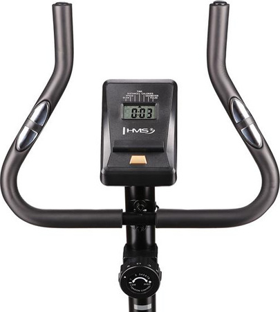 Rower magnetyczny treningowy stacjonarny HMS M8750 cardio fitness czarny