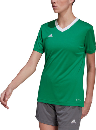 Koszulka damska adidas Entrada 22 Jersey zielona HI2124