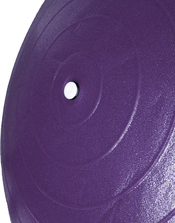 Piłka do ćwiczeń fitness gimnastyczna Profit 85 cm fioletowa z pompką DK 2102