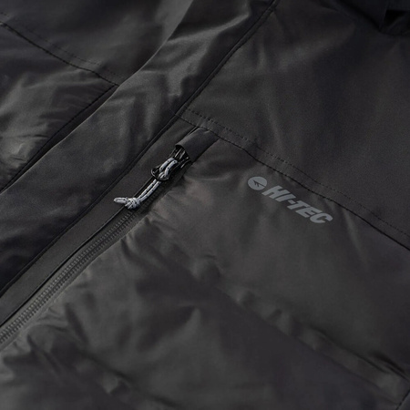 Męska kurtka puchowa z kapturem ocieplana narciarska pikowana Hi-tec Helten rozmiar XXL