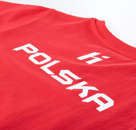 Dziecięca koszulka t-shirt z krótkim rękawem Huari Poland Fan Junior rozmiar 170