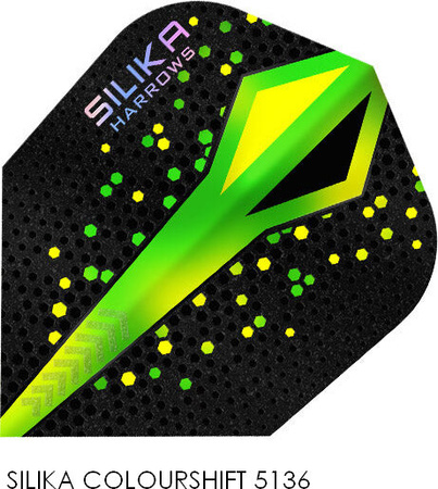 Piórka Harrows SILIKA COLOURSHIFT