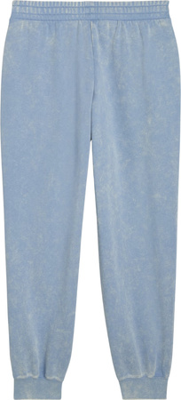 Spodnie damskie Puma ESS Elevated Comfort Wash Sweatpants niebieskie 688104 34