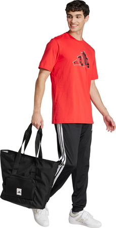 Koszulka męska adidas Logo Graphic czerwona JJ3934