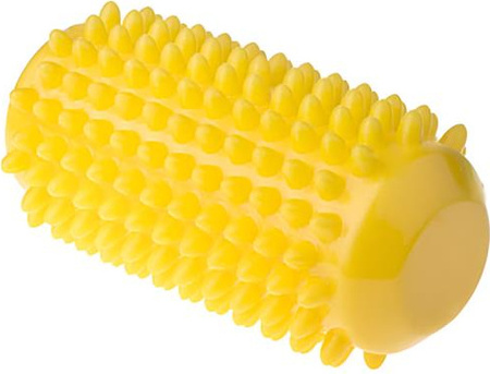 Wałek do masażu Tullo 12,8 cm żółty 425