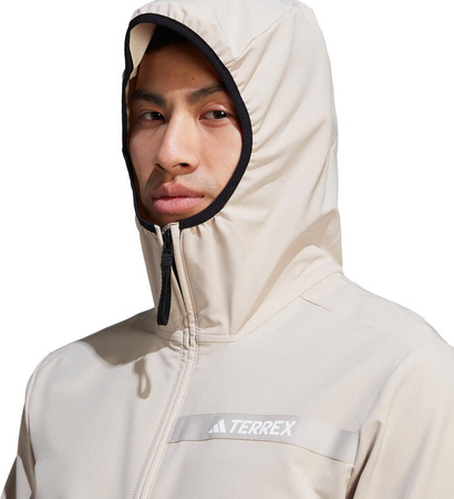 Kurtka męska adidas Terrex Multi Soft Shell beżowa HZ4423