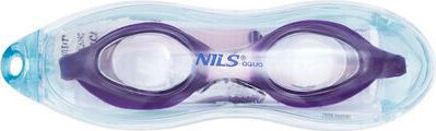 Okularki pływackie Nils aqua nqg170af fioletowy/ różowy dziecięce