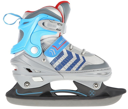 Łyżworolki z wymienną płozą hokejową rolki wrotki 4w1 Nils Extreme NH18192 rozmiar M 34-38