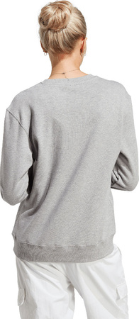 Bluza damska adidas Essentials Linear French Terry szara IC6880