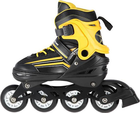 Łyżworolki rolki łyżwy z wymienną płozą hokejową 2w1 Nils Extreme rozmiar M (34-38)