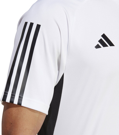 Koszulka męska adidas Tiro 23 Competition Jersey biało-czarna IC4565