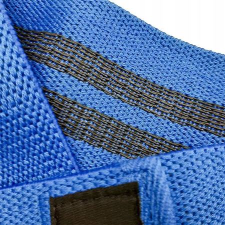 Opaska hip belt 76x8cm niebieska rozmiar M