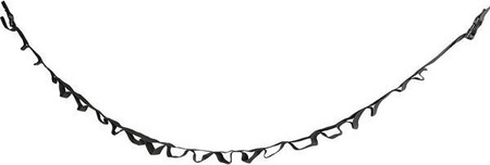 Lina turystyczna kempingowa organizer Nils camp NC1771 mocna czarna regulowana 425 cm