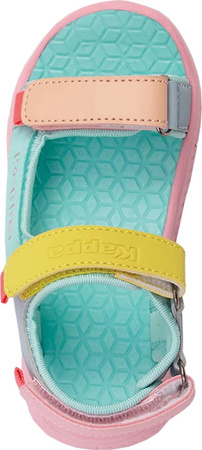 Sandały dla dzieci Kappa Kana MF różowo-miętowe 260886MFK 2117