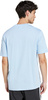 Koszulka męska adidas Essentials Small Logo Single Jersey błękitna JF1101