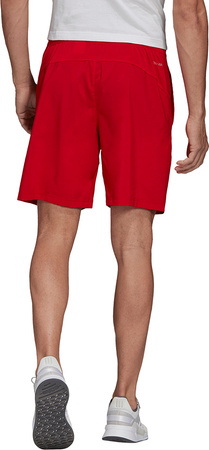 Spodenki treningowe krótkie męskie adidas D2M Cool Sho WV czerwone FM0189