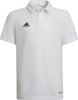 Koszulka dla dzieci adidas Entrada 22 Polo biała HC5059