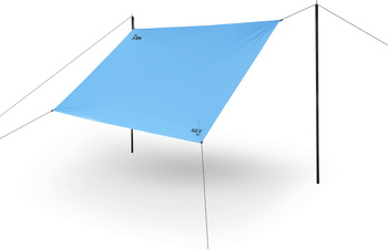 Trap namiot płachta kempingowa survival wodoodporna Nils Camp NC17111 niebieska 230X140cm