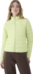 Kurtka damska puchowa 4F F533 zielona 4FWSS25TDJAF533 45S