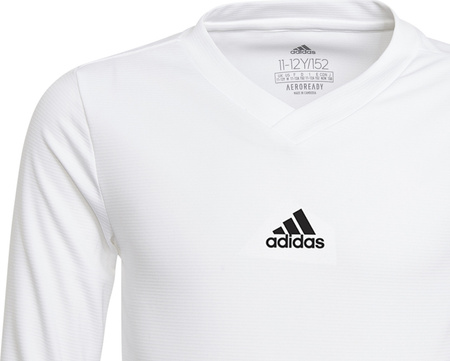 Koszulka termoaktywna dla dzieci adidas Team Base Tee biała GN5713