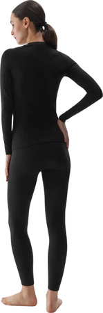 Bluza koszulka bielizna termoaktywna GÓRA damska 4F F176 czarna 4FWAW24USEAF176 20A