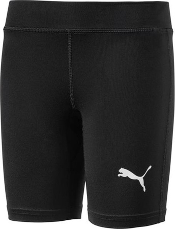 Spodenki dla dzieci Puma Liga Baselayer Tight czarne 655937 03