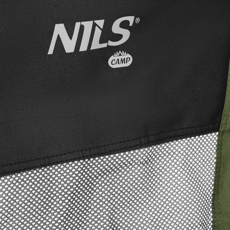 Krzesło fotel turystyczne plażowe składane Nils Camp NC3701 zielone