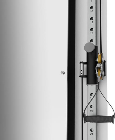 Brama przyścienna treningowa podwójna ze stosem HMS