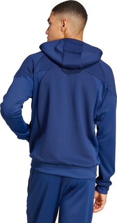 Bluza męska adidas Tiro 25 Full-Zip Hoodie granatowa JC5131