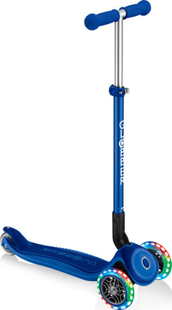 Hulajnoga balansowa 3-kołowa Globber Primo Foldable Plus Lights Navy Blue 439-100