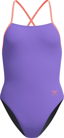 Damski Strój Kąpielowy Fl Solid Tie Back Af  rozmiar 28