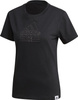 Koszulka damska adidas Brilliant Basics Tee czarna GD3818