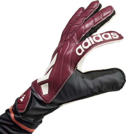 Rękawice bramkarskie adidas Copa Club bordowe IQ4017