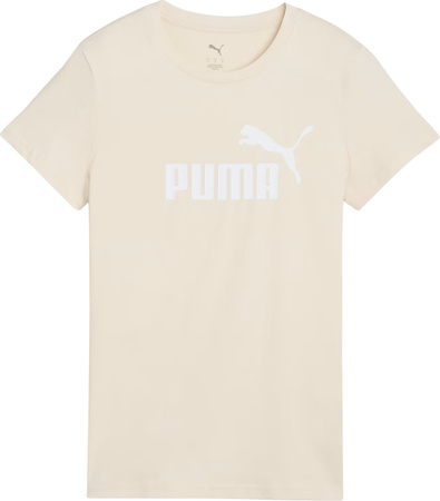Koszulka damska Puma ESS No.1 Logo Tee beżowa 682371 87
