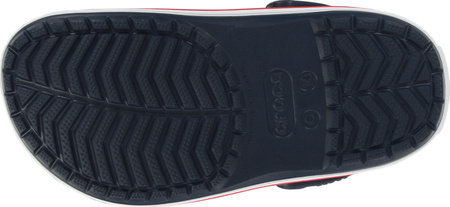 Chodaki sandały klapki dla dzieci Crocs Kids Toddler Crocband Clog czerwono-granatowe 207005 485