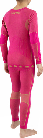 Bielizna termoaktywna dla dzieci Viking Riko różowa 500-14-3030-48