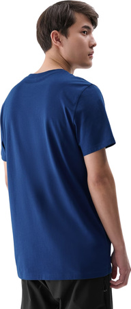 Koszulka męska 4F M2256 granatowa 4FWMM00TTSHM2256 46S