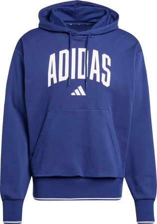 Bluza męska adidas Collegiate Hoodie ciemnoniebieska KC3874