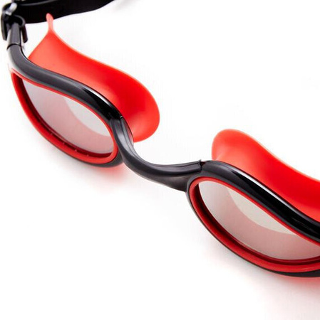 Okularki pływackie Nils aqua nqg480maf czarny/ czerwony