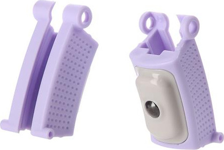 Hula hop z magnesami obciążnikiem licznikiem fioletowy HMS HHM14