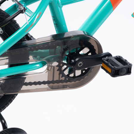 Dziecięcy rower z bocznymi kółkami Radvik Viking 14 rozmiar koła 14"