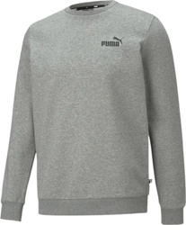 Bluza męska Puma ESS Small Logo Crew FL szara 586682 03