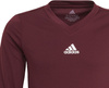 Koszulka termoaktywna dla dzieci adidas Team Base bordowa GN7510