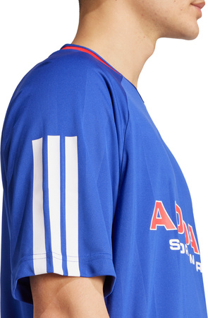 Koszulka męska adidas House of Tiro Jersey niebieska KB5568