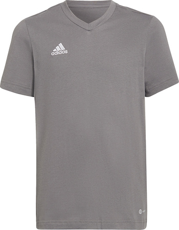 Koszulka dla dzieci adidas Entrada 22 Tee szara HC0444