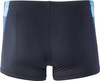 Męskie bokserki kąpielowe Aquawave CARBO black carbo/victoria blue line print rozmiar XXL