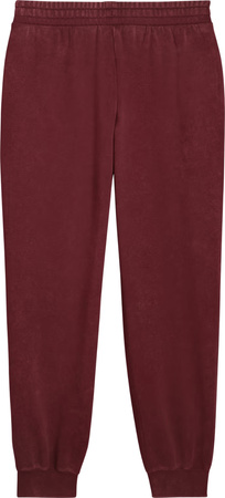 Spodnie damskie Puma ESS Elevated Comfort Wash Sweatpants bordowe 688104 96