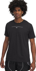 Koszulka męska Under Armour Stacked Logo SS czarna 6000211 001