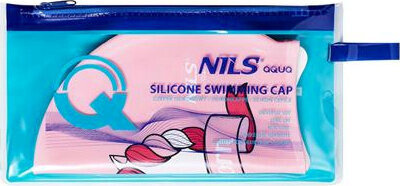 Czepek silikonowy Nils aqua nqc unicorn różowy dziecięcy
